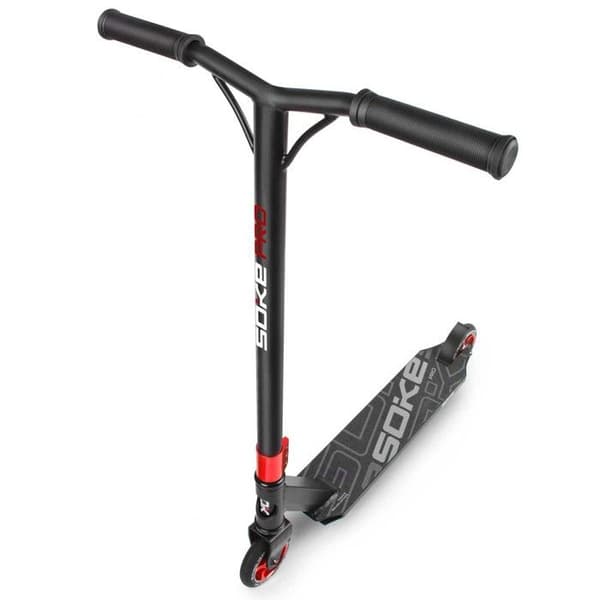 Akrobatisk trottinett - SOKE - PRO - Röd och Blå - Aluminium - 85 cm - 3,9 kg