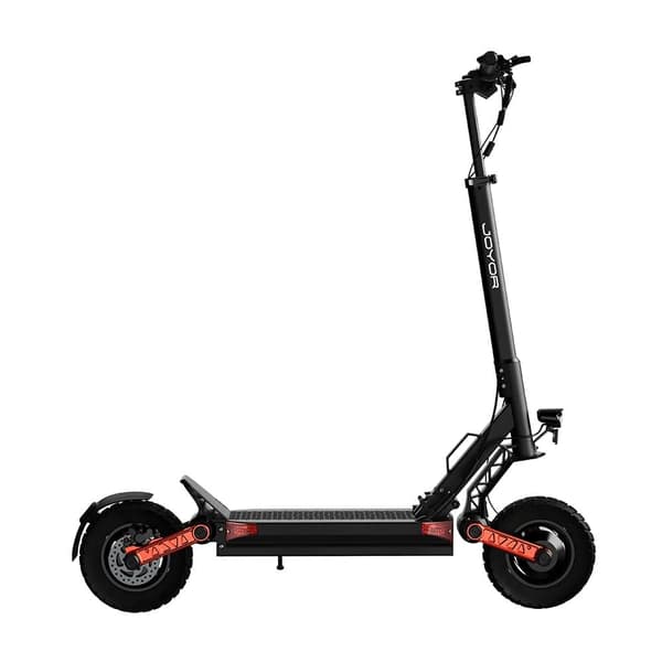 JOYOR S10-S-Z Elscooter för vuxna 1000W*2 Motor 60V18AH Batteri Hopfällbar Elscooter 10" Terrängluftdäck Elscooter för mountainbike