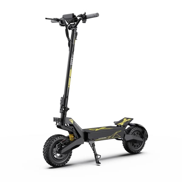 OOTD T10 hopfällbar elsparkcykel för vuxna, 900W motor på topp, upp till 50 km/h, 13AH batteri, 35-45 timmars batteritid