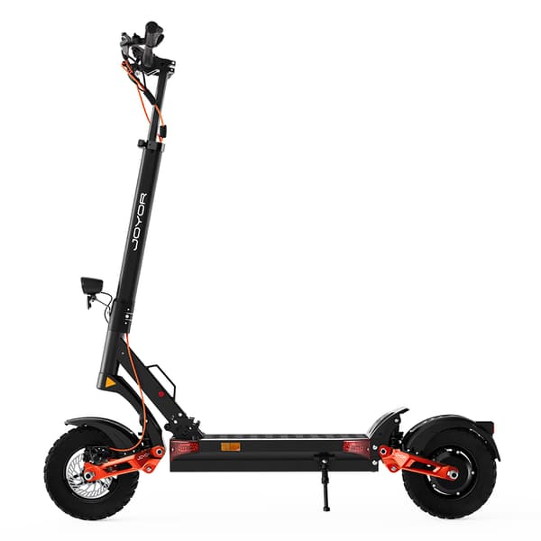 JOYOR T6 Elscooter För Vuxna 600W Motor 48V18AH Batteri Hopfällbar Elscooter 10 Tums Terrängdäck Stadsscooter