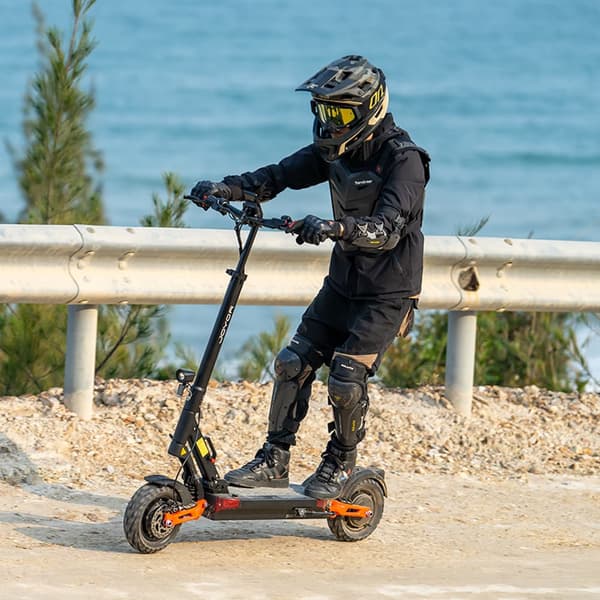 JOYOR T10 Elscooter För Vuxna 1000W*2 Motor 60V18AH Batteri Hopfällbar Elscooter 10-Tums Terrängdäck Elscooter För Mountainbike