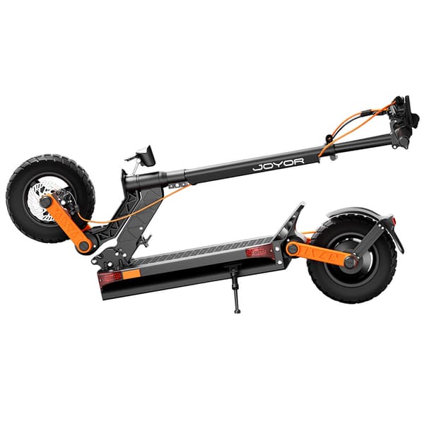 JOYOR S5-Z Elscooter För Vuxna 600W Motor 48V13AH Batteri City EScooter 10 Tums Terrängluftdäck Hopfällbar Elscooter
