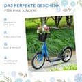 Miniatyrbillede 5 af 9: Scooter, Børnescooter, 139x58x90-96 cm, Blå+Sort