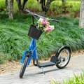 Miniatyrbillede 8 af 9: Scooter, Børnescooter, 139x58x90-96 cm, Blå+Sort