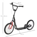 Miniatyrbillede 3 af 9: Scooter, 139x58x90-96 cm, Blå