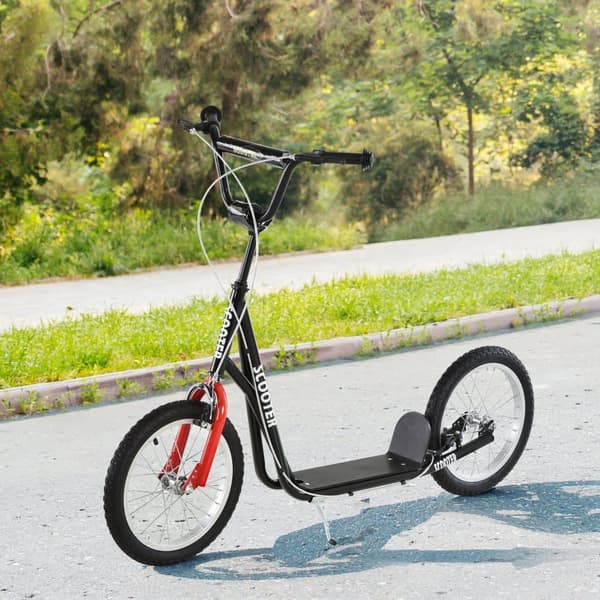 Scooter, 139x58x90-96 cm, Blå