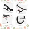 Miniatyrbild 6 av 9: Sparkcykel, 139x58x90-96 cm, Vit