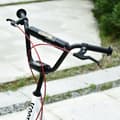 Miniatyrbild 8 av 9: Sparkcykel, 139x58x90-96 cm, Vit
