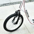 Miniatyrbild 9 av 9: Sparkcykel, 139x58x90-96 cm, Vit