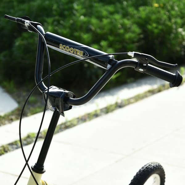 Barns Sparkcykel, 120x58x85-95 cm, Beige