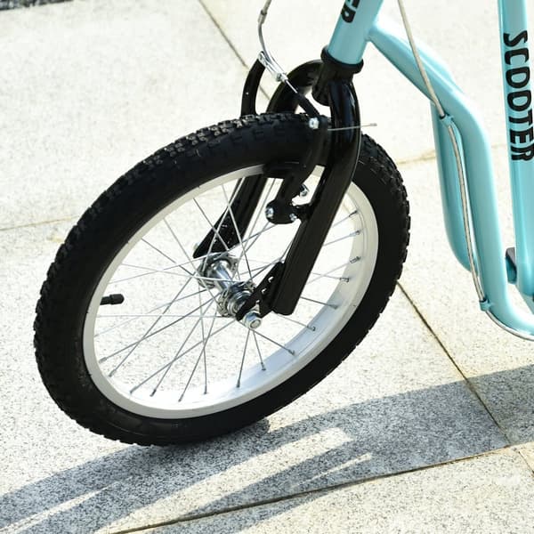 Scooter, Rulleskøjte, 135x58x88-94 cm, Blå