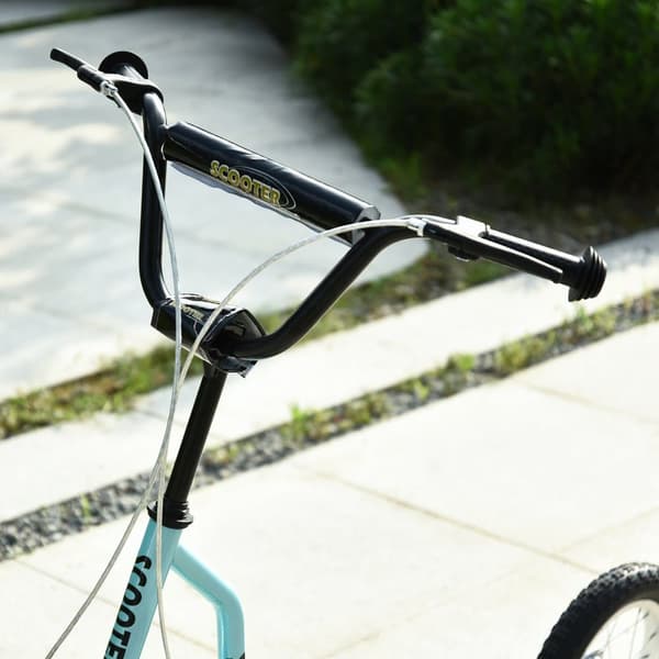 Scooter, Rulleskøjte, 135x58x88-94 cm, Blå