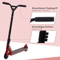 Miniatyrbillede 6 af 9: Stunt Scooter, Pro, 68x47.2x86 cm, Rød