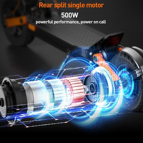 JOYOR S5 (ABE) Elscooter för vuxna 500W motor 48V13AH batteri elscooter 10 tum luftdäck stadspendling elscooter