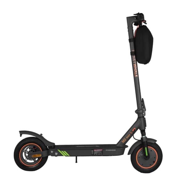 Hopfällbar elsparkcykel med säte HONEY WHALE M2 MAX-B, motor 36V 350W, 10” luftfyllt däck