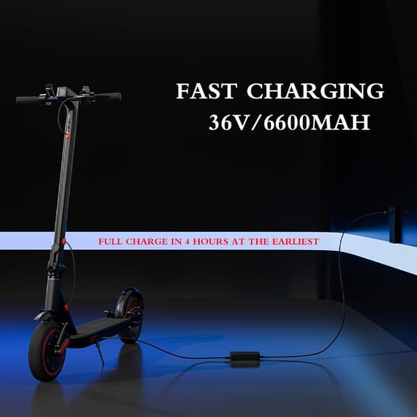 Ultralet elektrisk løbehjul AOVO T1 Pro, motor 36V 350W 36V, sort