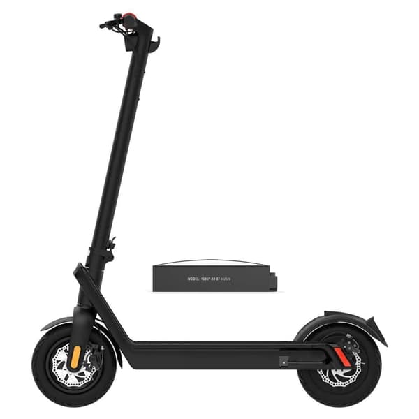 Taittuva sähköpotkulauta AOVO X9 Pro Max, moottori 48V 500W, maks. 40 km/h, 10"