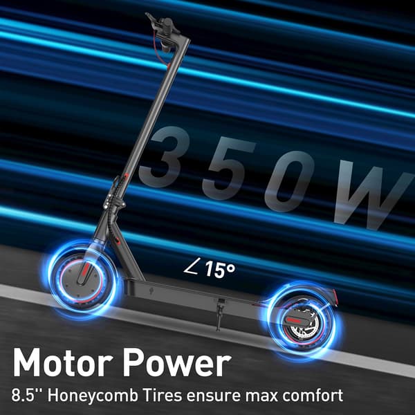 iScooter i9 Sähköpotkulauta Aikuisille 350W Moottori 36V 7,5 Ah Akku Kaupunkimatkalle Sähköpotkulauta 8,5 Tuuman Maastorenkailla