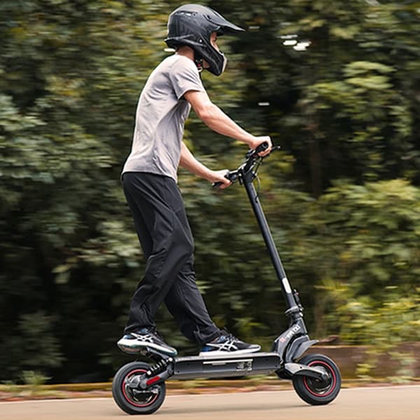 iScooter iX7Pro Elscooter För Vuxna 1000W*2 Motor 48V17.5Ah Batteri Terrängscooter 10-Tums Ddäck Terrängscooter