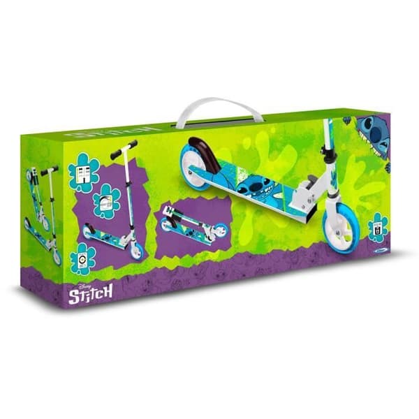 Hopfällbar sparkcykel - DISNEY - STITCH - Hjul 6' 145 mm x 30 mm