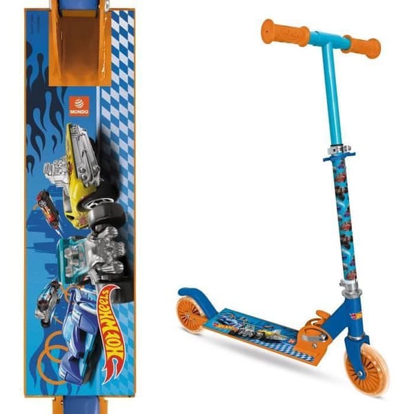 MONDO - Hopfällbar 2-hjulig skoter - Hot Wheels