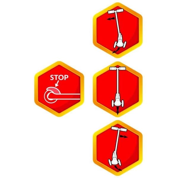 3-hjulet børnescooter - Styring - PAW Patrol - PA450045