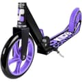 Miniatyrbild 3 av 5: UNIVERSAL - Justerbar 200 mm hopfällbar sparkcykel med stöd Mauve SKIDS CONTROL