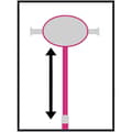 Miniatyrbild 3 av 4: STAMP - Hopfällbar sparkcykel - Barbie
