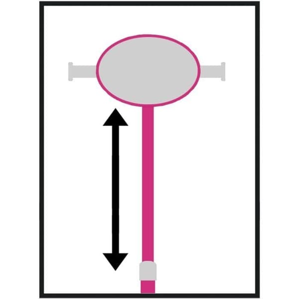 STAMP - Hopfällbar sparkcykel - Barbie