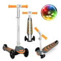 Miniatyrbild 1 av 4: MoMi VIVIO - BeBe skoter - 3 hjul - led - abec7 - flexbreak - Orange