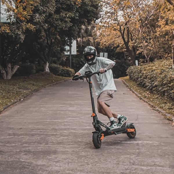 Offroad El-Scooter KuKirin G2 Max, Motor 48V 1000W, 20Ah Batteri, Med Sæde