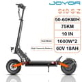 Pikkukuva 1 / 11: JOYOR S10-S-Z 10'' maastoon sopiva sähköpotkulauta, 2000 W moottori, 18 Ah akku, 60 km/h, toimintasäde 40–75 km