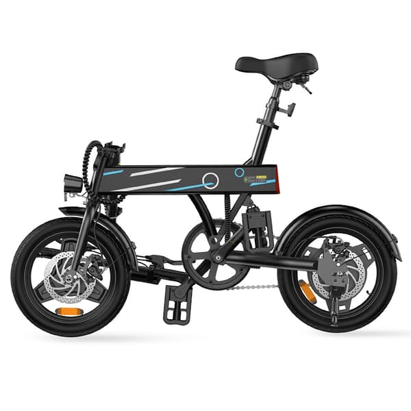 iScooter EB1 City Ebike 350W Aikuisten Sähköpyörä 36V7.8AH Akku Miesten Sähköpyörä 14 Tuuman Renkaat Naisten Sähköpyörä