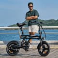 Pikkukuva 11 / 11: iScooter EB1 City Ebike 350W Aikuisten Sähköpyörä 36V7.8AH Akku Miesten Sähköpyörä 14 Tuuman Renkaat Naisten Sähköpyörä