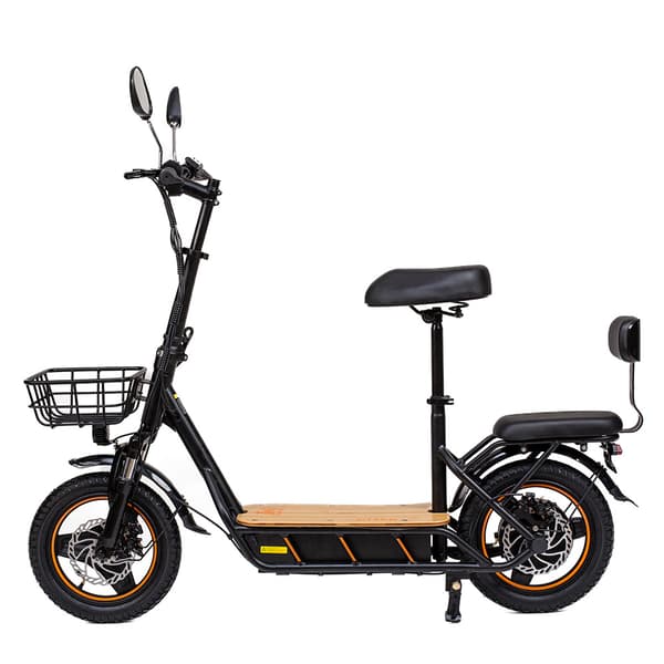 Kukirin C1Pro Aikuisille Tarkoitettu Sähköpotkulauta 500W Moottorilla, 48 V26Ah Akulla, Kaupunkisähköpotkulaudalla, 14 Tuuman Renkailla