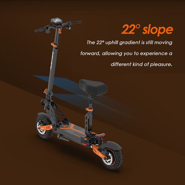 KuKirin G2 Pro (VMP) Elscooter För Vuxna 500W Motor 48V15.6Ah Batteri Terrängscooter 9-Tums Däck hopfällbar Elscooter