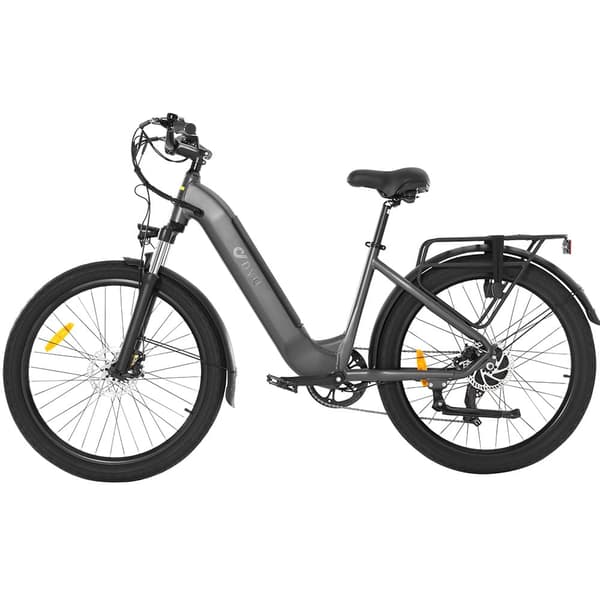 DYU C1 Sähköpyörä Aikuisille 350W Sähköpyörä 36V10 Ah Akulla, Sähköpyörä 26 Tuuman Renkaalla, Kaupunkiin ja Työmatkoihin