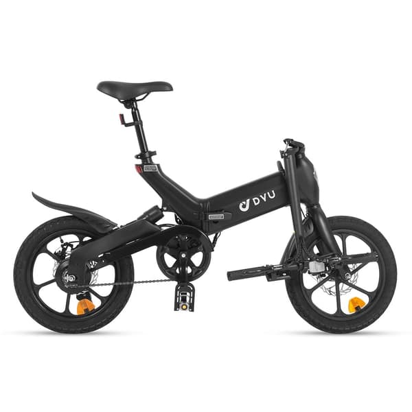 DYU A16 Elcykel För Vuxna 250W Motor Elcykel 36V10Ah Batteri Elcykel 16-Tums Däck Stadspendling Elcykel