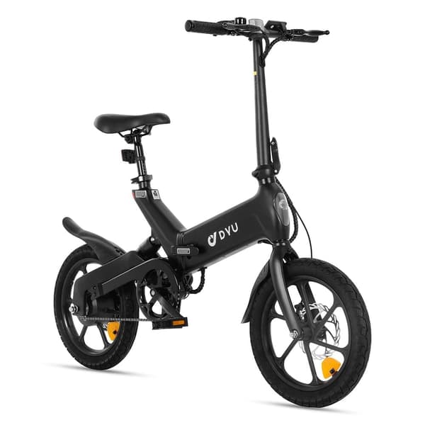 DYU A16 Elcykel För Vuxna 250W Motor Elcykel 36V10Ah Batteri Elcykel 16-Tums Däck Stadspendling Elcykel