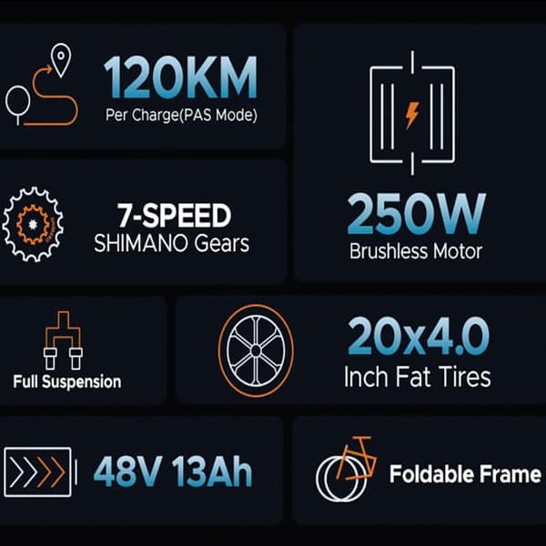 ENGINE X Aikuisille Tarkoitettu Sähköpyörä 250 W Sähköpyörä 48V13 Ah Akulla, Maastoon Sopiva Sähköpyörä 20 Tuuman Täysrenkaalla