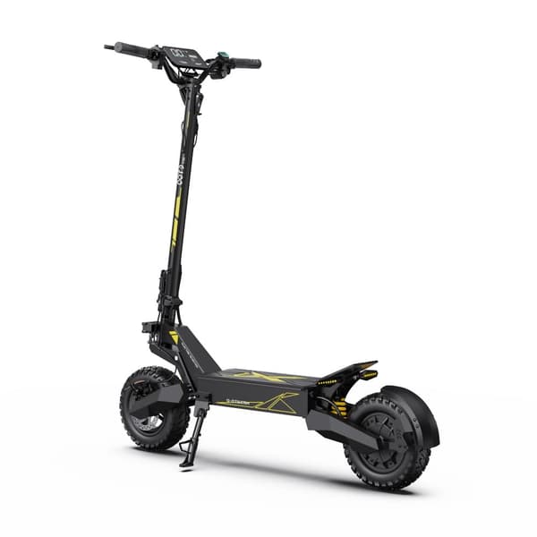 OOTD T10 Aikuisille Tarkoitettu Sähköpotkulauta 500W Moottori, Huippunopeus 50 km/h, Kaupunkiskootteri, 11 Tuuman Rengas, Taitettava Sähköpotkulauta