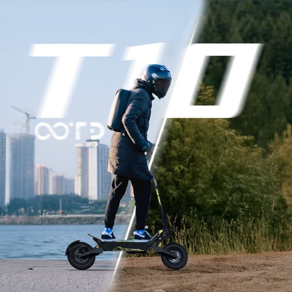 OOTD T10 City -Sähköpotkulauta 500 W, Huippunopeus 50 km/h, Aikuisille Tarkoitettu Sähköpotkulauta 48V13 Ah Akulla, Kokoontaitettava Sähköpotkulauta