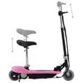 Miniatyrbild 2 av 2: Elektrisk sparkcykel med sadel 120 W rosa