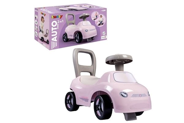 SMOBY Ride-On vaaleanpunainen 720542