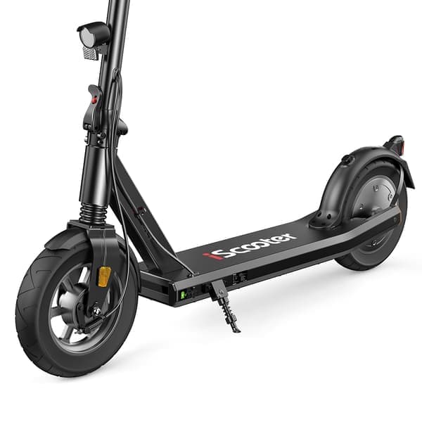 iScooter i9s 500W sähköskootteri, 36V/10Ah, 30KM kantama & 30Km/h taitettava skootteri, kaksoisjarrut, etujousitus