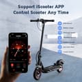 Pikkukuva 6 / 11: iScooter i10 Max 750W sähköskootteri, 96 km toimintasäde ja 45 km/h, 10" renkaat, taitettava työmatkaskootteri, älykäs sovellus, suuntavilkut