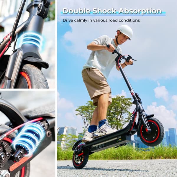 iScooter W7 el-scooter maksimal hastighed 35 km/t, rækkevidde 30 km (intelligent app)