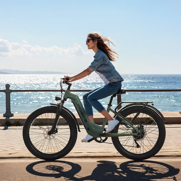 JOOBIKE JOO1 Sähköpyörä Aikuisille 2000W Sähköpyörä 48V17,5Ah Akku Kaupunkityömatkapyörä 26 Tuuman Paksurenkainen Sähköpyörä