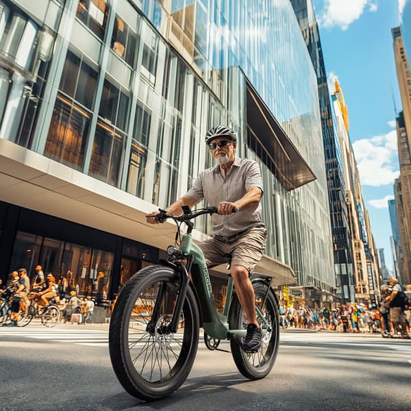 JOOBIKE JOO1 Sähköpyörä Aikuisille 2000W Sähköpyörä 48V17,5Ah Akku Kaupunkityömatkapyörä 26 Tuuman Paksurenkainen Sähköpyörä