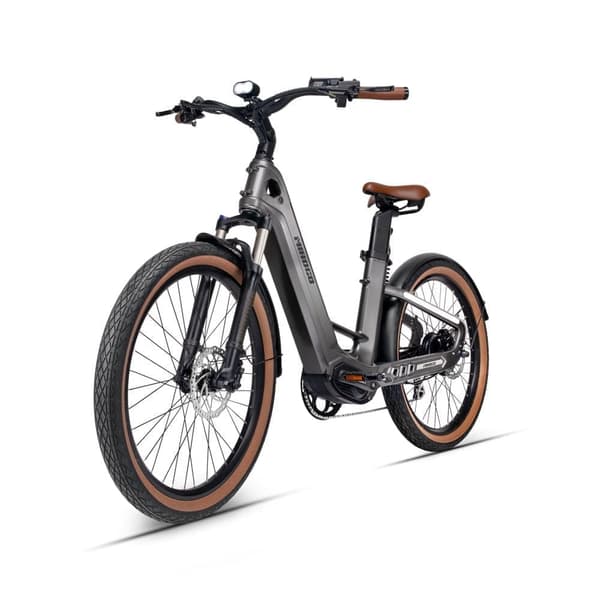 MIHOGO Air Hiilikuiturunko Aikuisille Tarkoitettu Sähköpyörä 250W Kaupunkisähköpyörä 26" Ilmatäytteinen Rengas 48V19.2AH Sähköpyörä